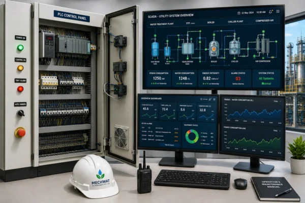 Remote & centralized utility monitoring designed, manufactured and supplied by Mechwat for Engineering Utility, AUTOMATION, CONTROL & DIGITAL UTILITIES and Cooling applications