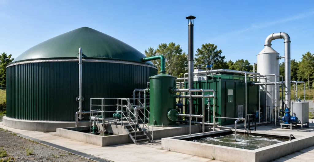 Bio-digester integration manufacturer supplier exporter installation contractor by Mechwat for Nutrient Credit Enabled Systems.