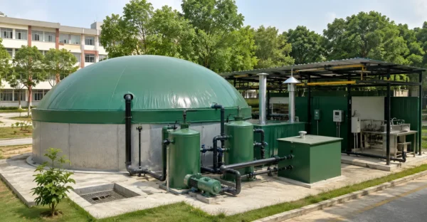 Biogas upgrading systems (CO₂ removal) manufacturer supplier exporter installation contractor by Mechwat for COMPRESSED BIOGAS (CBG) SYSTEMS.