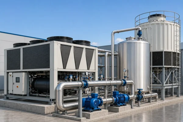 Chilled water systems designed, manufactured and supplied by Mechwat for Engineering Utility, THERMAL & ENERGY UTILITIES and Cooling applications