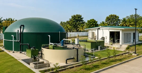 Community sanitation biogas plants manufacturer supplier exporter installation contractor by Mechwat for Toilet & Sewage-Based Biogas Systems.