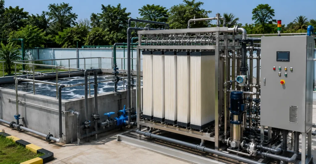 MBR – Membrane Bioreactor manufacturer supplier exporter installation contractor by Mechwat for STP Technology