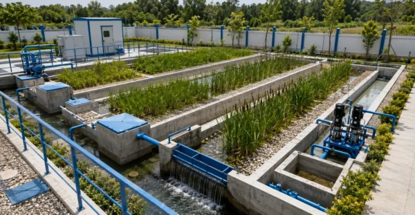 Phytoremediation & Constructed Wetlands manufacturer supplier exporter installation contractor by Mechwat for STP Technology.