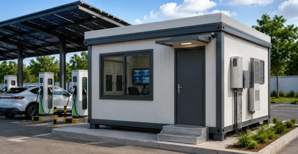 Rest Shelter Cabin designed, manufactured and supplied by Mechwat for Flatpack Solutions, FLATPACK PORTABLE CABINS and Farm Waste to Value Systems applications