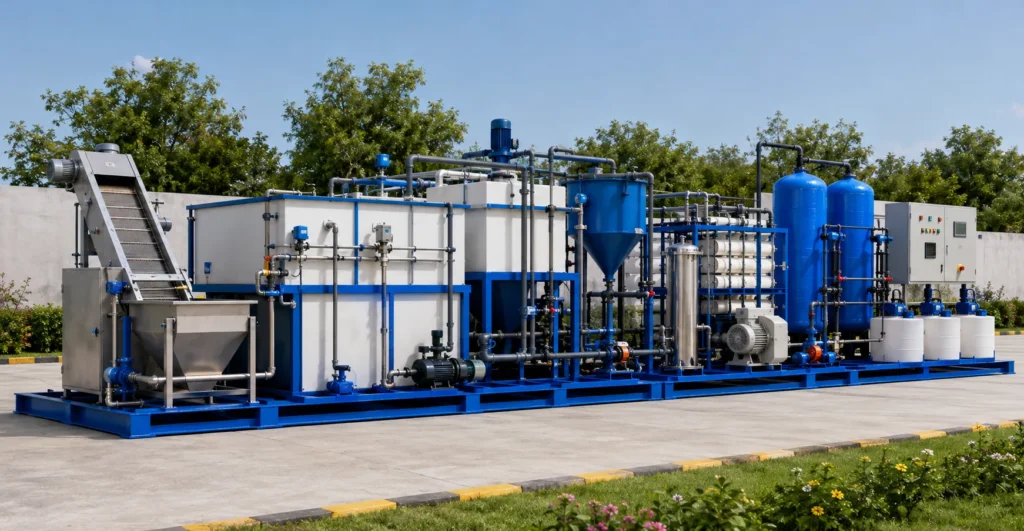 Skid-mounted STP Manufacturer, Supplier, Exporter and Turnkey Installation Company | Mechwat