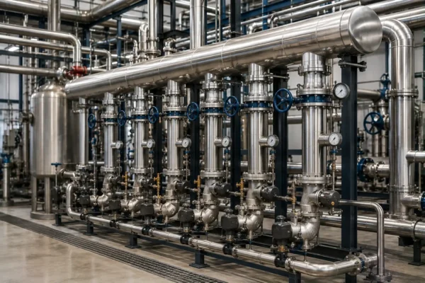 Steam distribution systems designed, manufactured and supplied by Mechwat for Engineering Utility, THERMAL & ENERGY UTILITIES and Heating applications