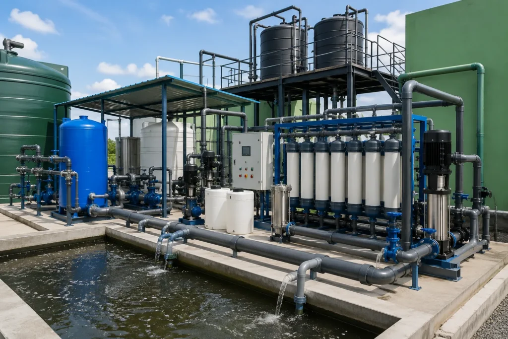 Water reuse & zero-waste loops designed, manufactured and supplied by Mechwat for Engineering Utility, RESOURCE RECOVERY & CIRCULAR UTILITIES and Cooling applications