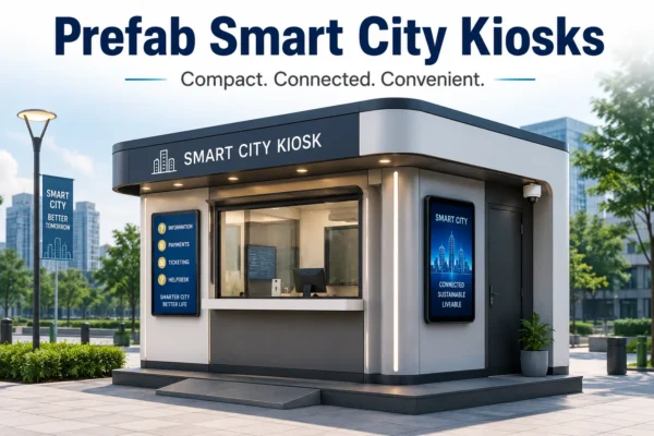 Mechwat is a prefab smart city kiosks manufacturer, supplier, exporter and turnkey installation partner for smart city projects