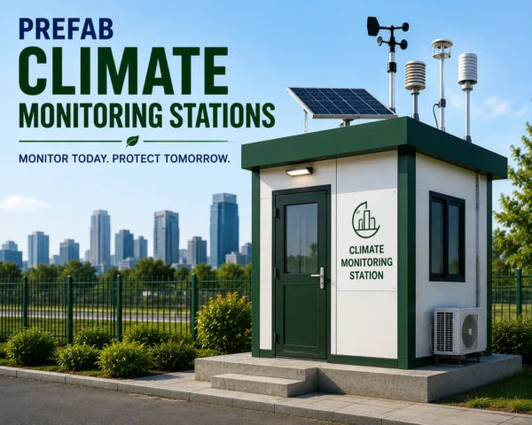Mechwat is a prefab climate monitoring stations manufacturer, supplier, exporter and turnkey installation partner for smart city projects