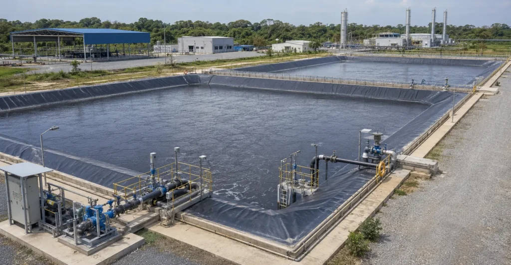 Anaerobic Lagoons manufacturer supplier exporter installation contractor by Mechwat for BIOLOGICAL EFFLUENT TREATMENT SYSTEMS.