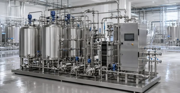 Centralized CIP Stations manufacturer supplier exporter installation contractor by Mechwat for CLEAN-IN-PLACE (CIP) SYSTEMS.