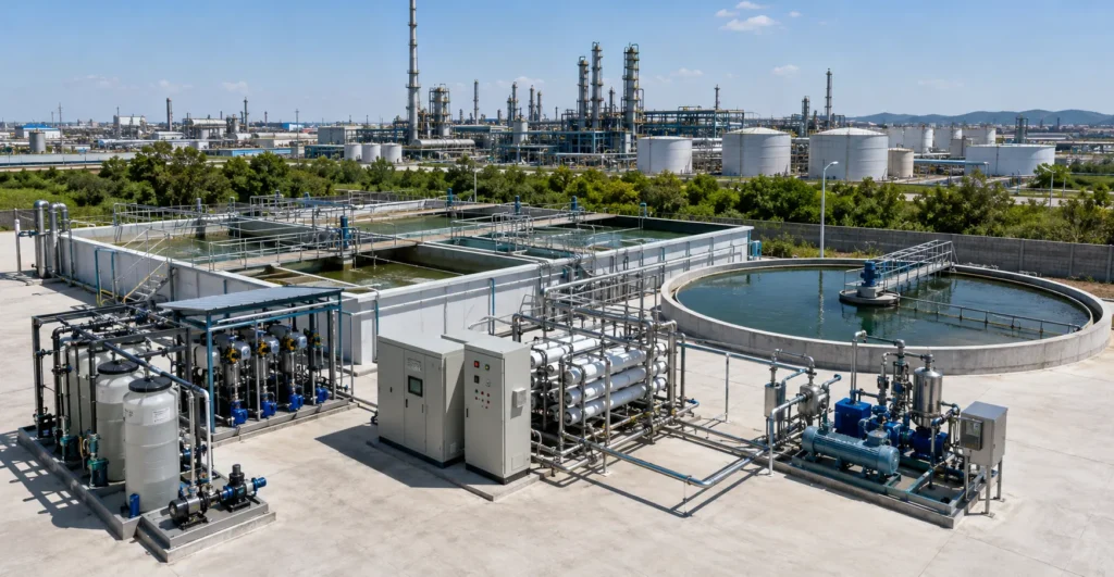 Chemical & Specialty Chemicals manufacturer supplier exporter installation contractor by Mechwat for INDUSTRY-WISE ETP SOLUTIONS.