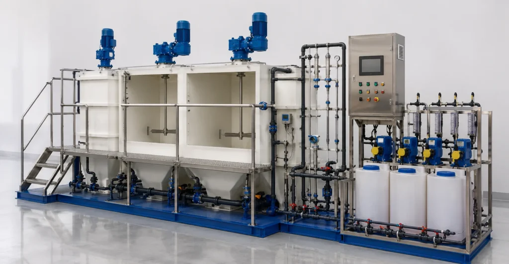 Coagulation–Flocculation Systems Manufacturer, Supplier, Exporter & Installation Partner | Mechwat