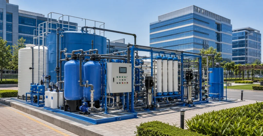 Commercial Campuses & IT Parks manufacturer supplier exporter installation contractor by Mechwat for Modular & Packaged Plants.