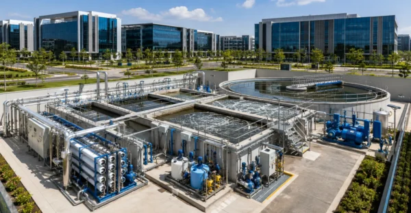 Commercial Campuses & IT Parks manufacturer supplier exporter installation contractor by Mechwat for INDUSTRY-WISE ETP SOLUTIONS.