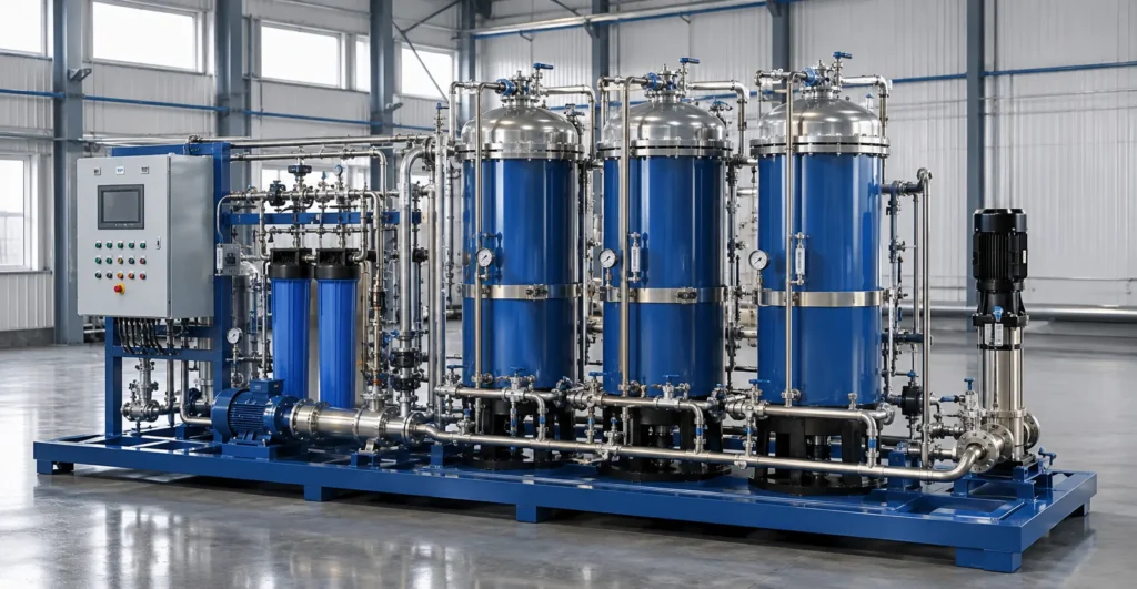 Condensate Polishing Systems manufacturer supplier exporter installation contractor by Mechwat for ZERO LIQUID DISCHARGE (ZLD) SYSTEMS.