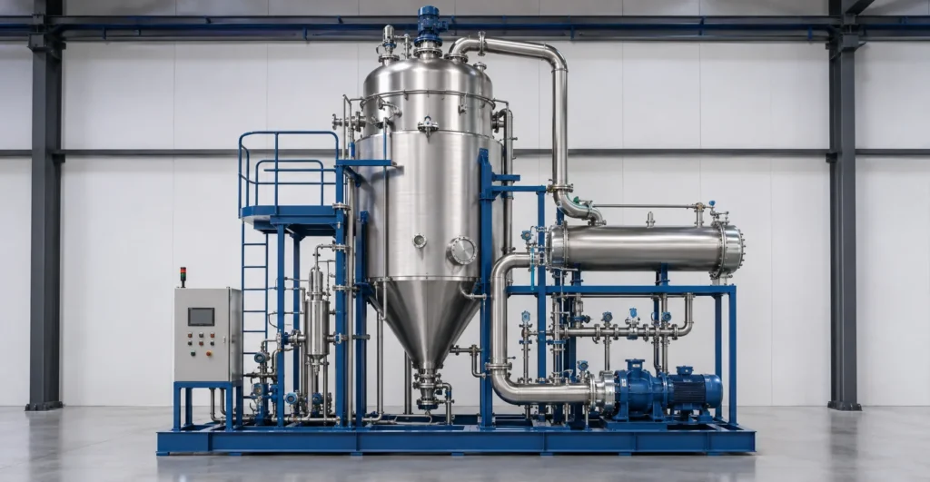 Crystallizers manufacturer supplier exporter installation contractor by Mechwat for ZERO LIQUID DISCHARGE (ZLD) SYSTEMS.