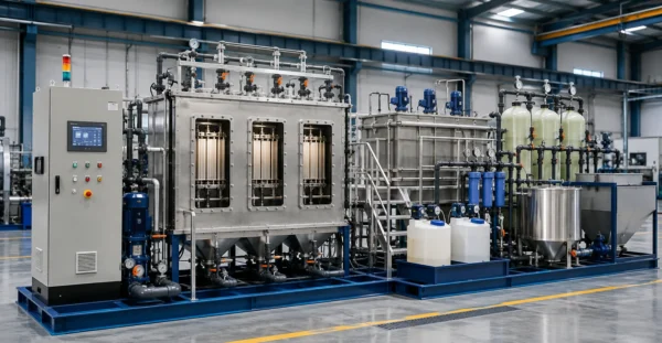 Electrocoagulation (EC) manufacturer supplier exporter installation contractor by Mechwat for ADVANCED & HIGH-STRENGTH ETP TECHNOLOGIES.