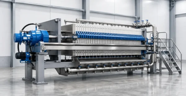 Filter Press manufacturer supplier exporter installation contractor by Mechwat for SLUDGE HANDLING & WASTE MANAGEMENT SYSTEMS.