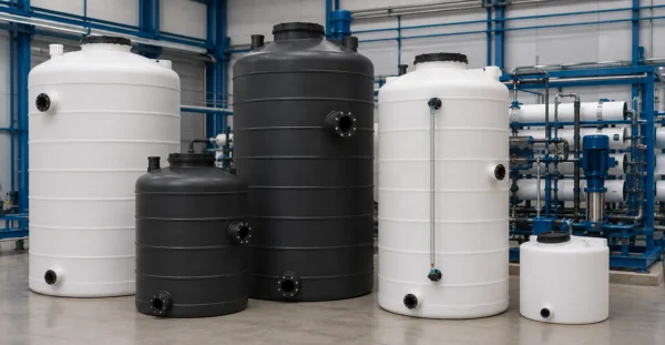 HDPE Tanks manufacturer supplier exporter installation contractor by Mechwat for Modular & Packaged Plants.