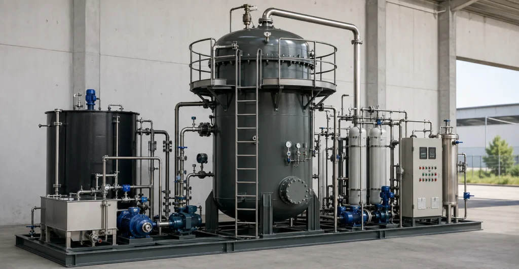 High-COD Anaerobic Digesters manufacturer supplier exporter installation contractor by Mechwat for BIOLOGICAL EFFLUENT TREATMENT SYSTEMS.