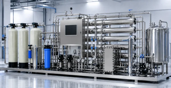 High-Purity Water Systems manufacturer supplier exporter installation contractor by Mechwat for Modular & Packaged Plants.