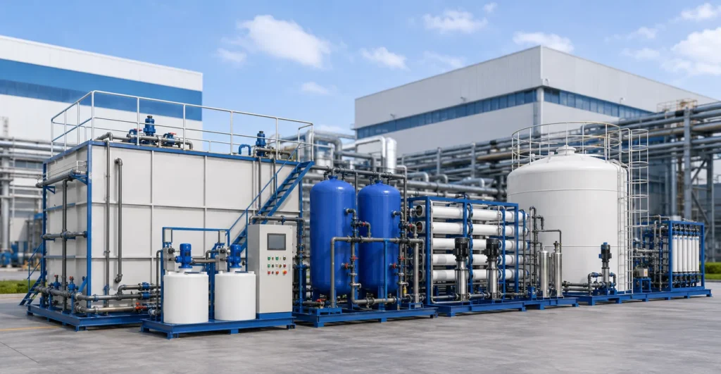 Industrial & Manufacturing manufacturer supplier exporter installation contractor by Mechwat for Modular & Packaged Plants.