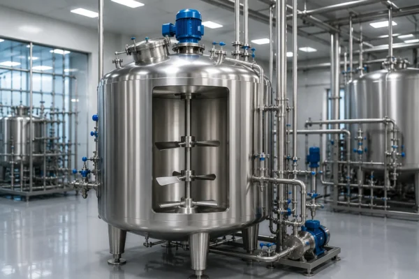 Mixing & blending tanks manufacturer supplier exporter installation contractor by Mechwat for Food, Dairy & Beverage.