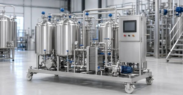 Mobile CIP Systems manufacturer supplier exporter installation contractor by Mechwat for CLEAN-IN-PLACE (CIP) SYSTEMS.