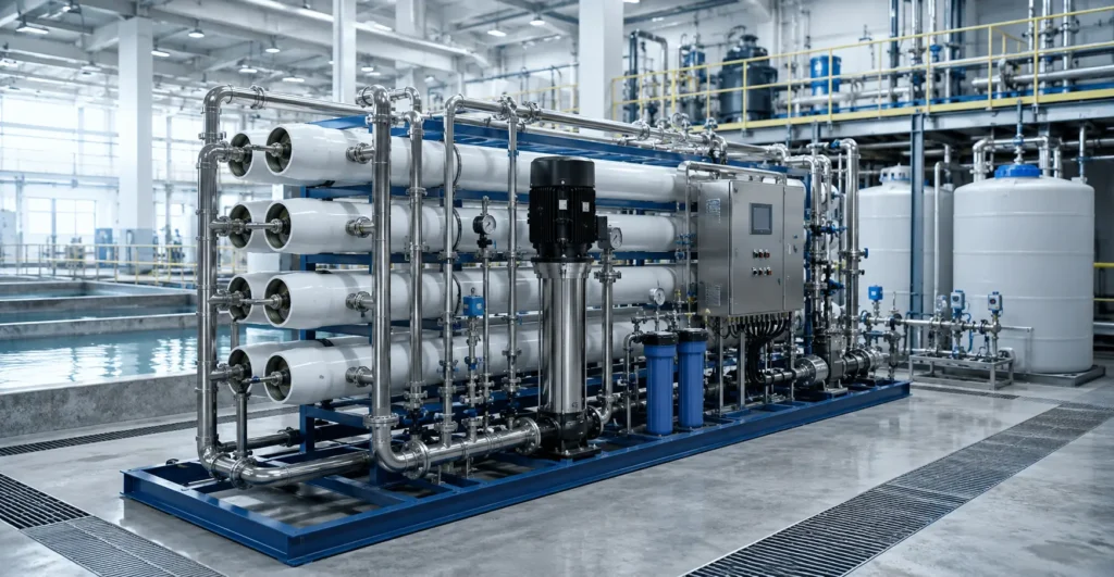 Nanofiltration (NF) manufacturer supplier exporter installation contractor by Mechwat for MEMBRANE-BASED & REUSE-ORIENTED ETP SYSTEMS.