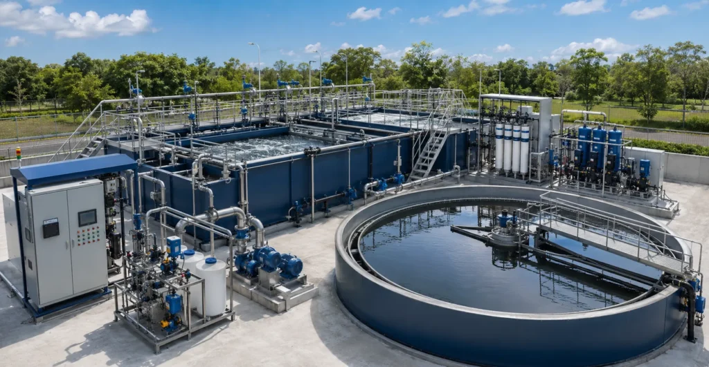 Nutrient Removal ETPs (N, P load reduction) manufacturer supplier exporter installation contractor by Mechwat for Nutrient Credit Systems (N & P Recovery).