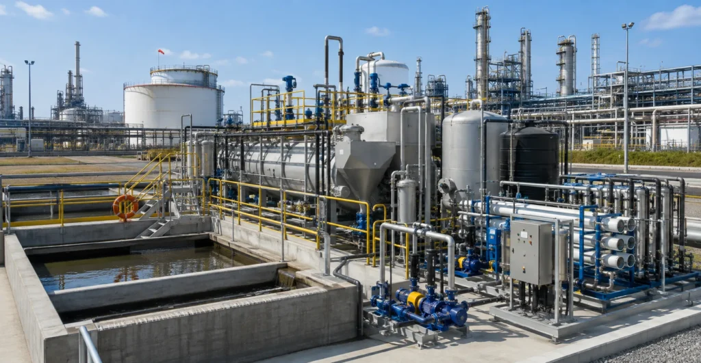 Oil & Gas manufacturer supplier exporter installation contractor by Mechwat for INDUSTRY-WISE ETP SOLUTIONS