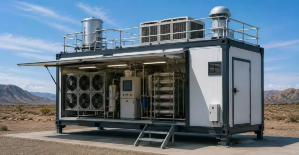 Prefab Direct Air Capture (DAC) Pilot Module manufacturer supplier exporter installation contractor by Mechwat for Prefab Carbon Capture & Removal Units.