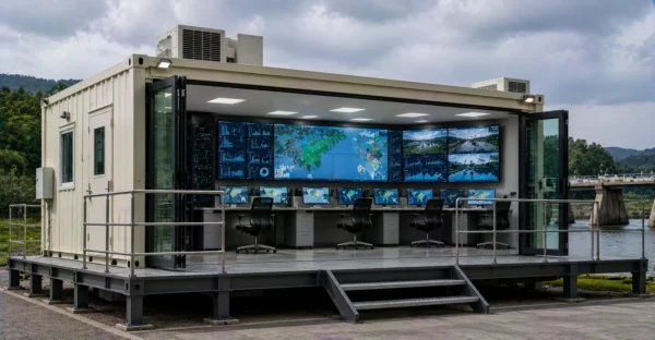 Prefab National Water Crisis Command Center manufacturer supplier exporter installation contractor by Mechwat for National Water Security Command Centers.