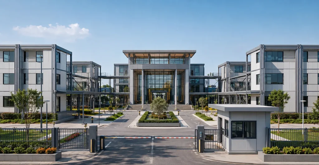 Mechwat is a prefab temporary capital city core manufacturer, supplier, exporter and installation partner for temporary capital city infrastructure systems