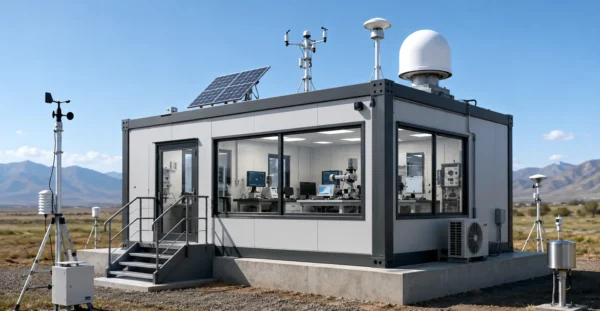 Prefab Satellite & Sensor Calibration Station manufacturer supplier exporter installation contractor by Mechwat for Prefab Carbon MRV Infrastructure.