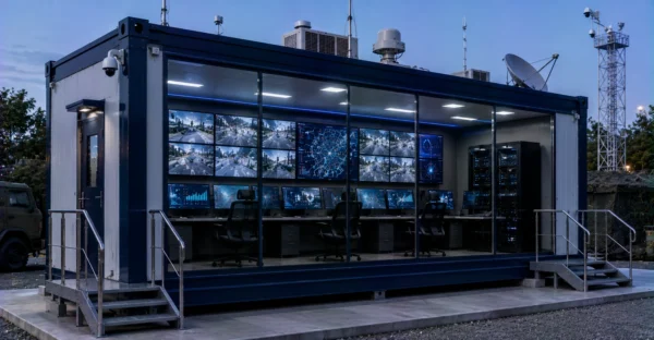 Prefab Counter-Terror Monitoring Hub manufacturer supplier exporter installation by Mechwat for Mobile Intelligence & Surveillance Centers projects