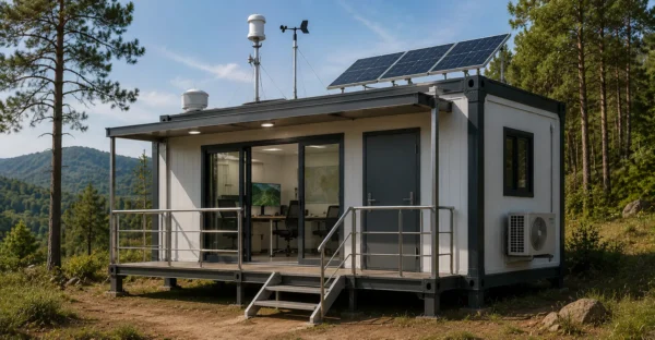 Prefab Forestry Carbon Project Field Office manufacturer supplier exporter installation contractor by Mechwat for Prefab Nature-Based Carbon Systems.
