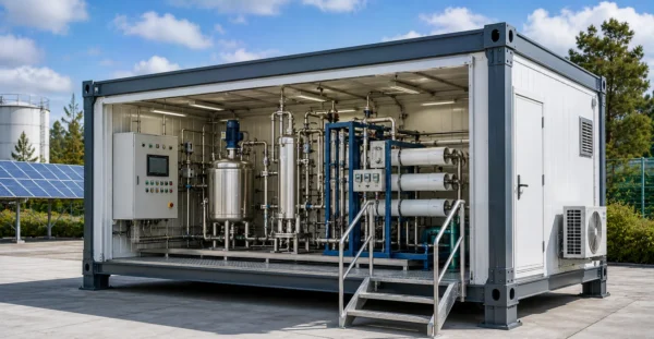 Prefab Chemical Recycling Pilot Module manufacturer supplier exporter installation contractor by Mechwat for Prefab Plastic Recovery Facilities (PRF).