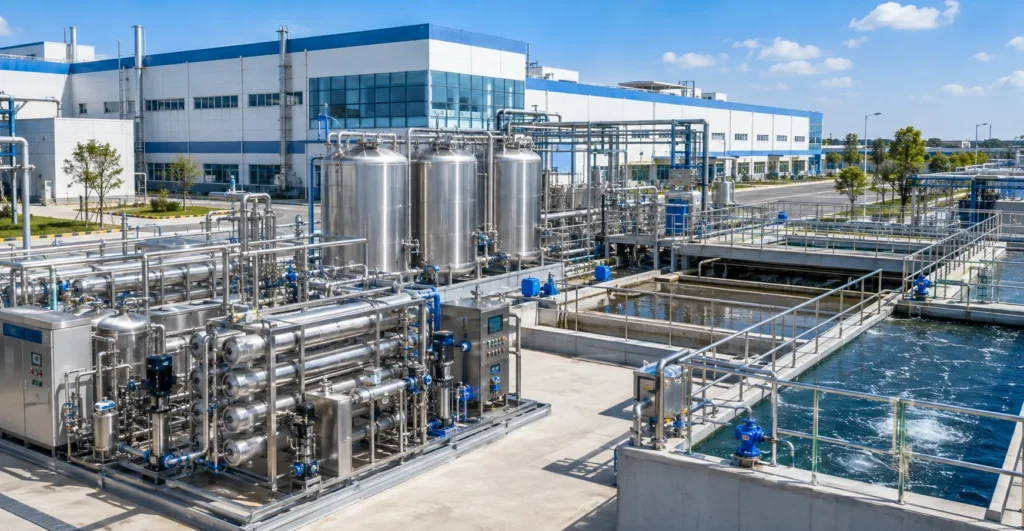 Pharmaceutical & API manufacturer supplier exporter installation contractor by Mechwat for INDUSTRY-WISE ETP SOLUTIONS.