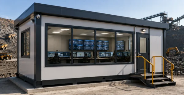 Prefab Control & Dispatch Room manufacturer supplier exporter installation contractor by Mechwat for Mining.