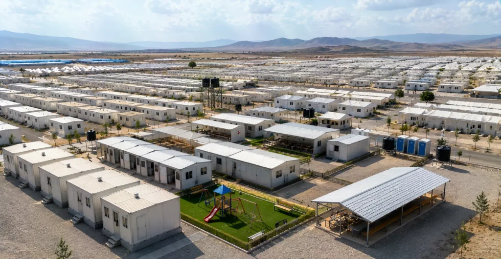 Prefab Disaster Governance Bunker manufacturer supplier exporter installation contractor by Mechwat for Government Operations Centers.