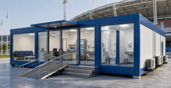 Mechwat is a prefab doping control laboratory manufacturer, supplier, exporter and installation partner for commonwealth medical & health city with turnkey project solutions