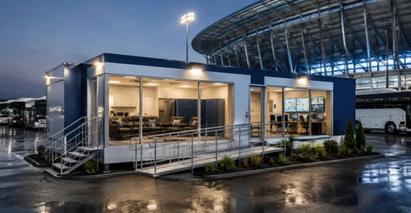 Prefab Driver Rest & Operations Centers manufacturer supplier exporter installation contractor by Mechwat for Commonwealth Transport & Mobility Systems.