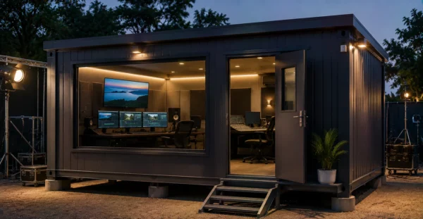 Prefab Editing / Control Room manufacturer supplier exporter installation contractor by Mechwat for Film.