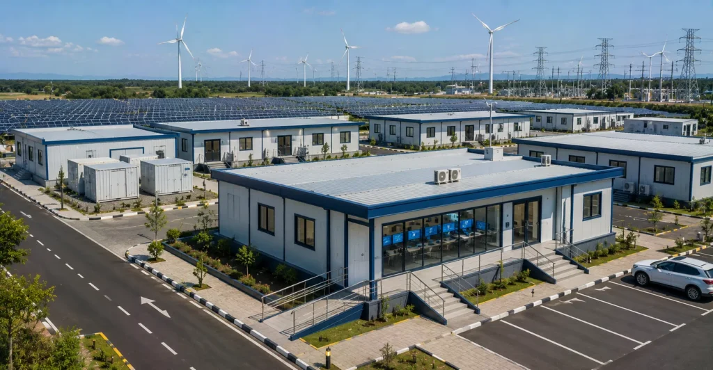 Prefab Grid Control Campuses manufacturer supplier exporter installation by Mechwat for National Renewable Energy Corridor Systems projects