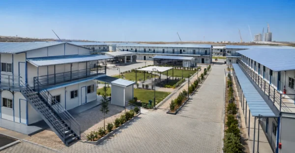 Prefab Labour Camps manufacturer supplier exporter installation contractor by Mechwat for Construction.