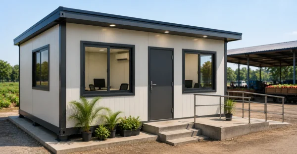 Prefab Market Yard Office manufacturer supplier exporter installation contractor by Mechwat for Rural.