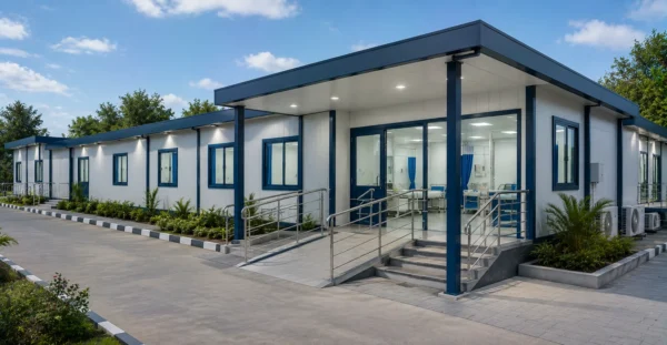 Prefab Modular Hospitals manufacturer supplier exporter installation contractor by Mechwat for Social Infrastructure