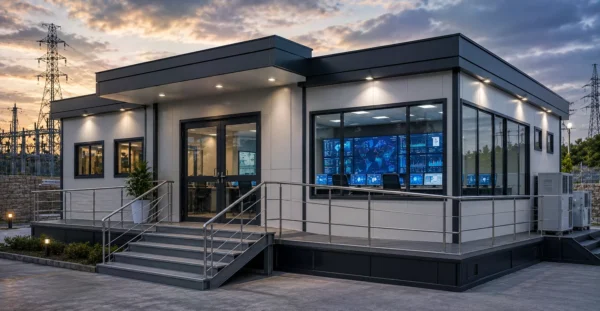 Prefab National Power Grid Emergency Command Center manufacturer supplier exporter installation by Mechwat for Energy Grid projects